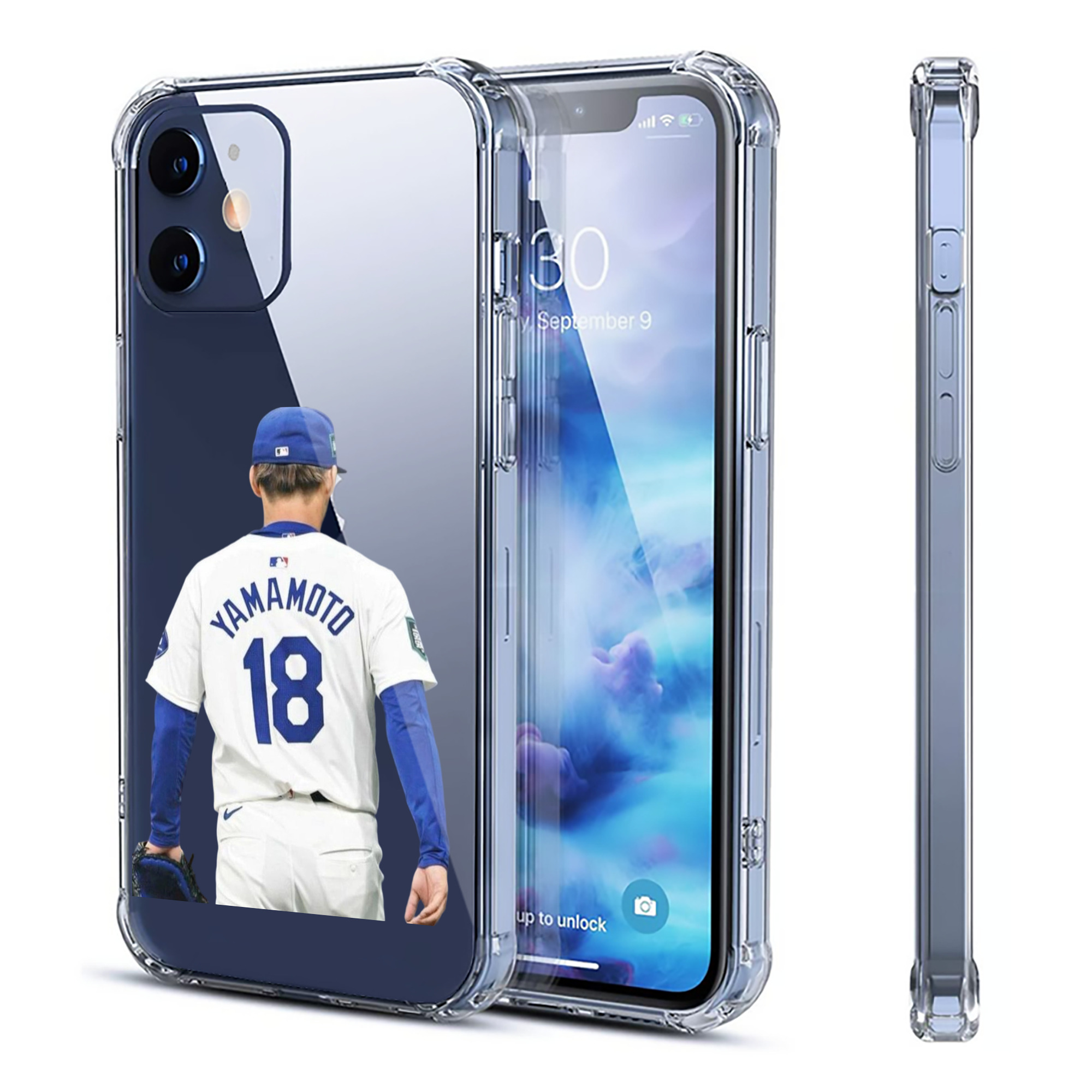  Clear IPhone 12 Case – Soft TPU With UV Print – Enhanced Drop Protection, Precise Fit, Anti-Fingerprint, Customizable Design, Scratch-Resistant, Yellow-Resistant